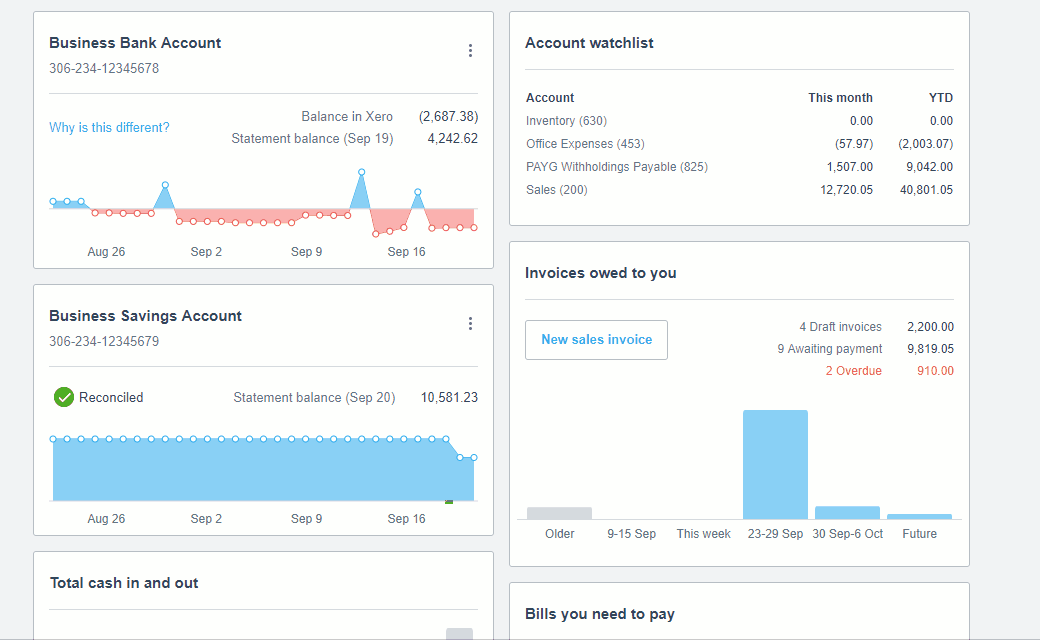 Run Xero Reconciliation Report