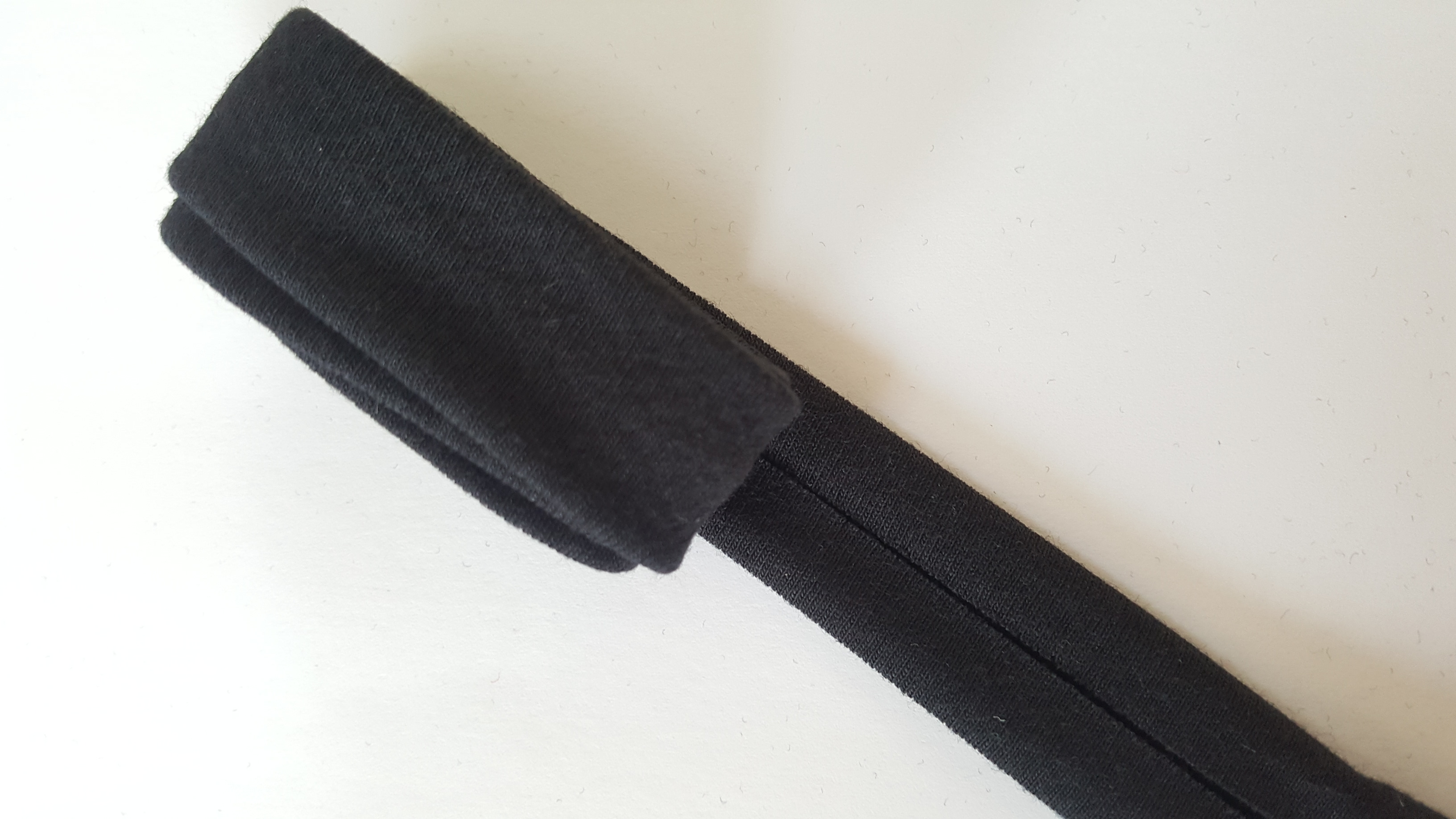 Black Jersey Binding