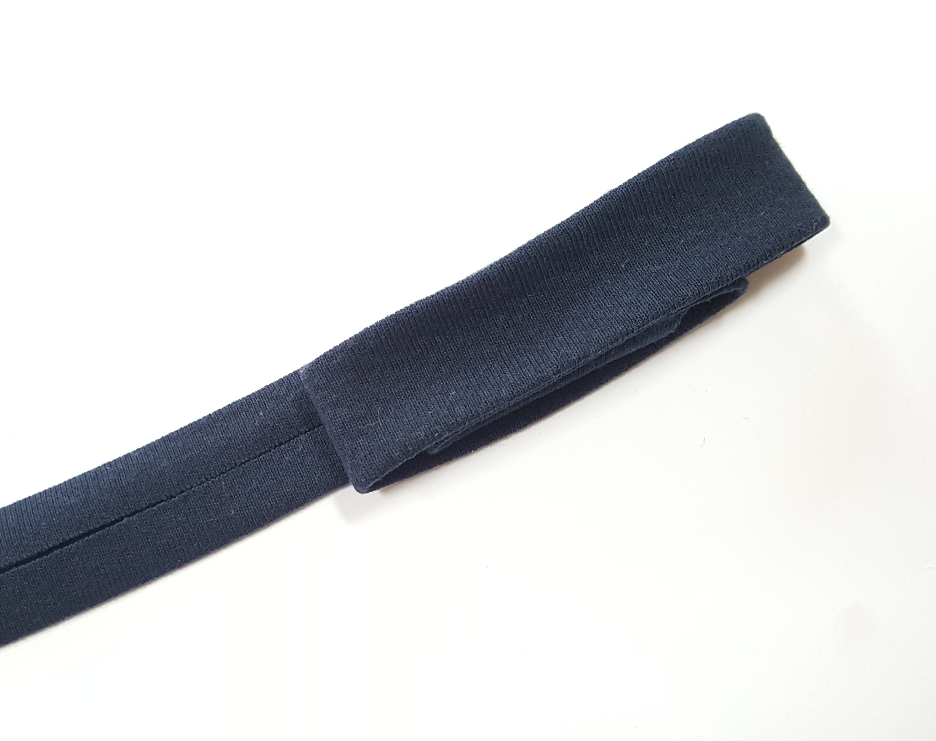 Navy Jersey Binding