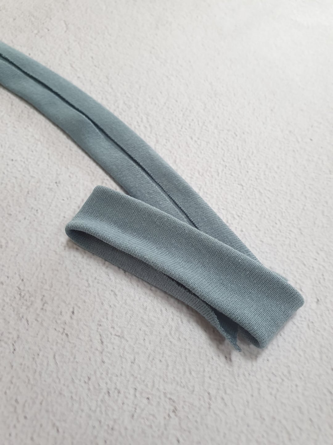 Steel Blue Jersey Binding