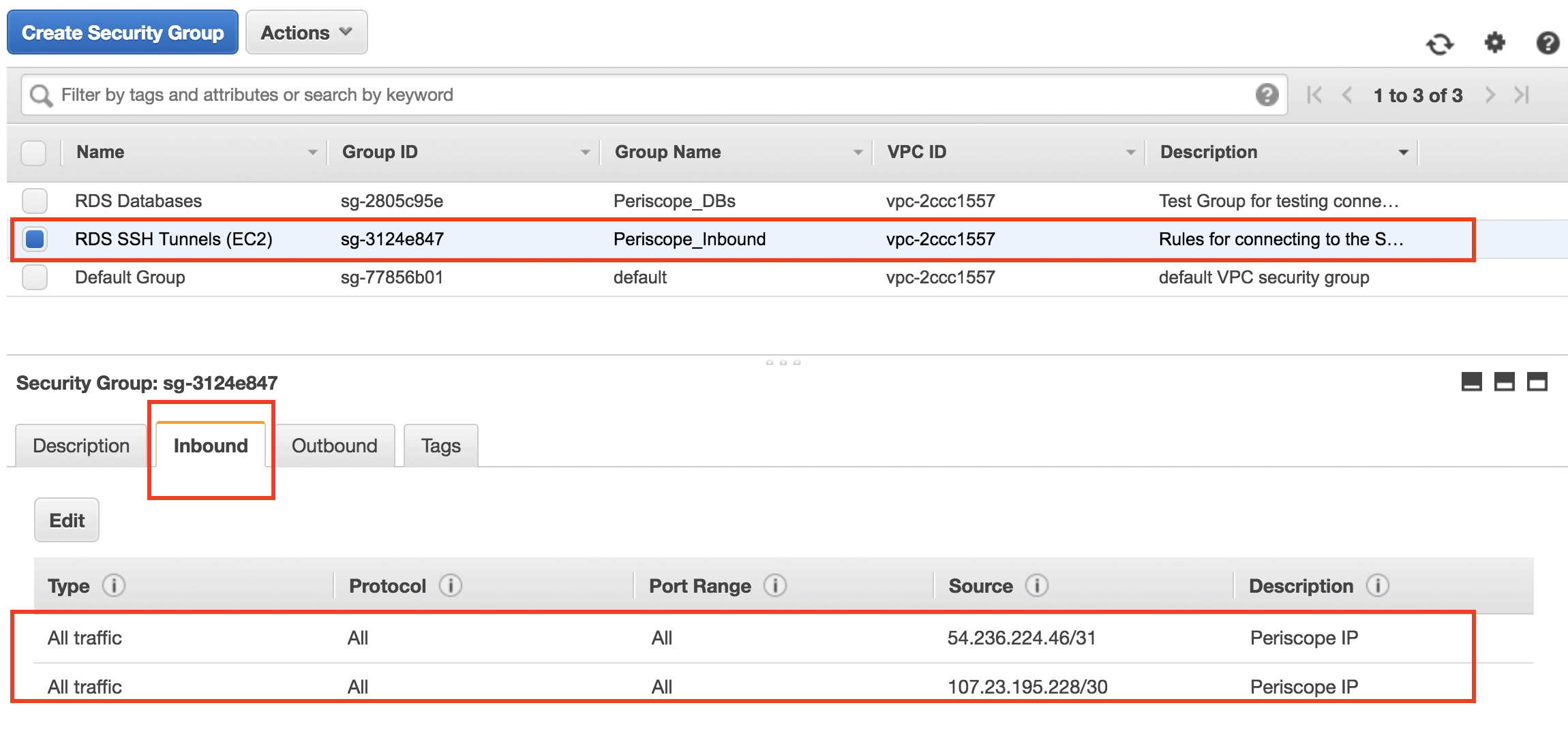 aws ssh tunnel