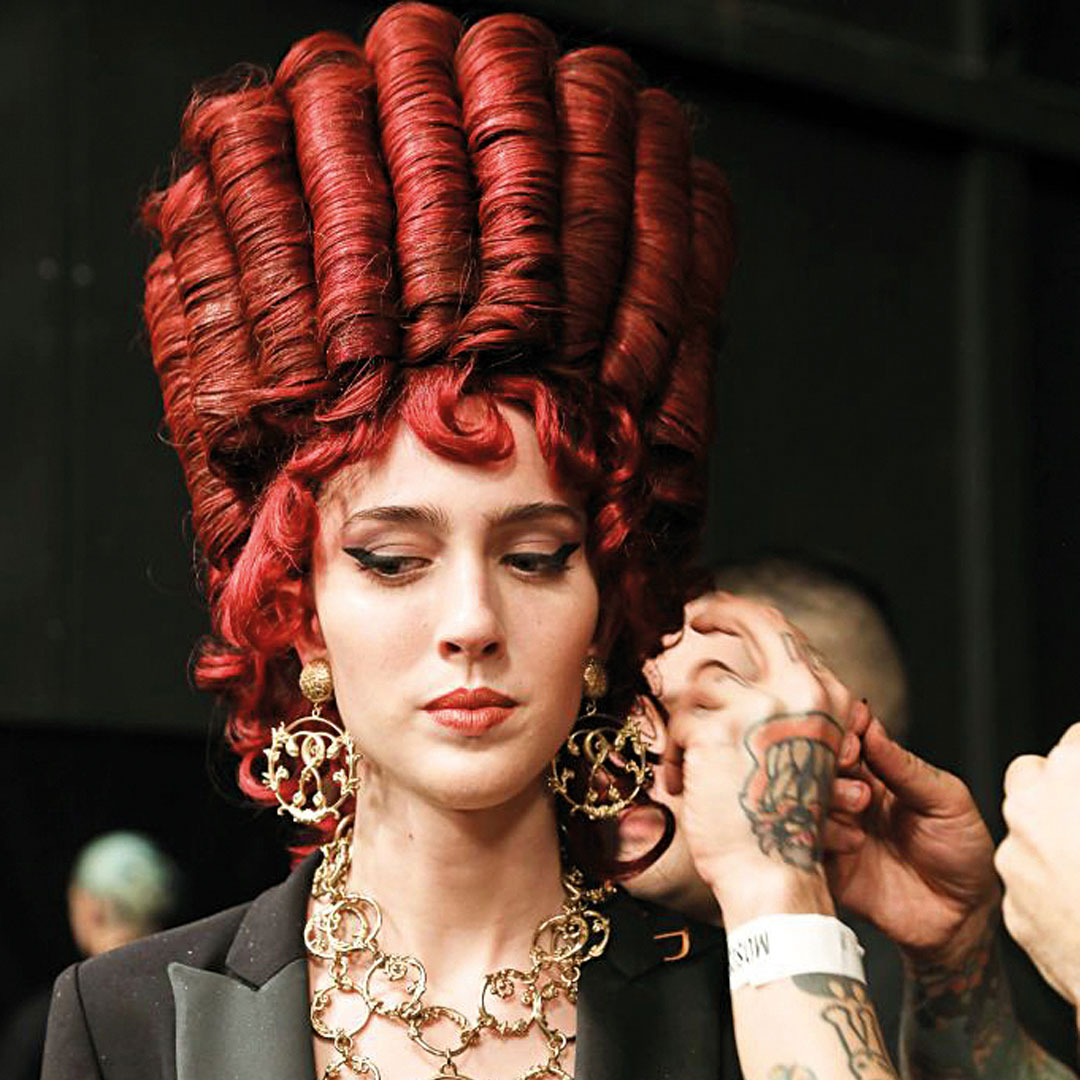ghd x Moschino wig