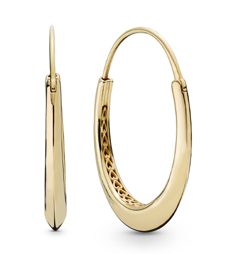 Pandora Chunky Hoop Earring, £115