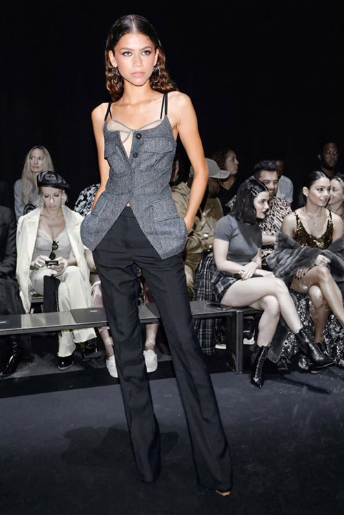 @zendaya at Vera Wang