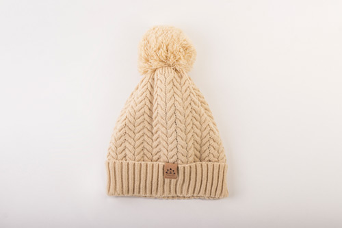 Black Sunrise bobble hat
