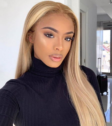 Blonde hair