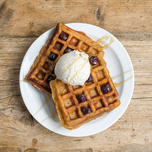 Plantain Waffles