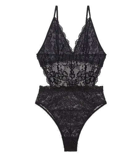 SAVAGE X FENTY Floral Lace Teddy