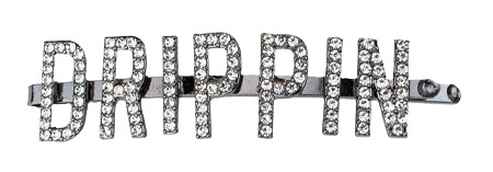 Kitsch Drippin Rhinestone Bobby Pin, £19