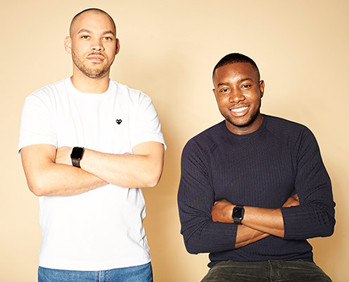 Soul Cap owners Ahmed Salawudeenx and Michael Chapman