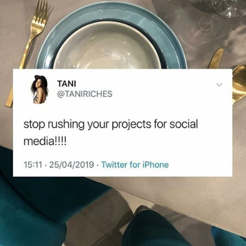 Motivating Instagram post