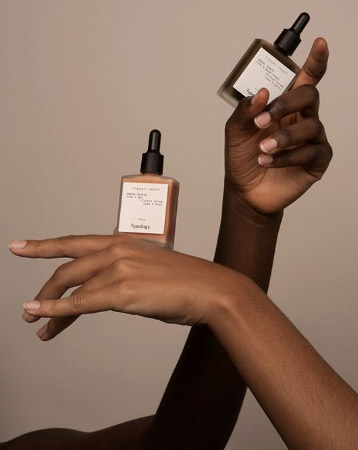 Typology tinted serums