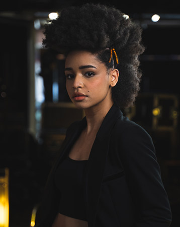 Charlotte Mensah hairstyle