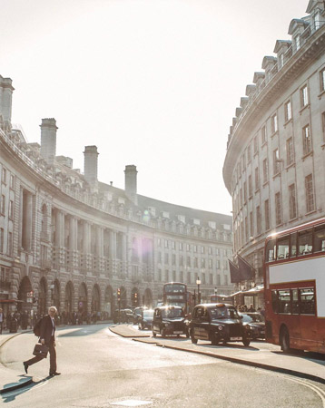 Christmas shopping in London