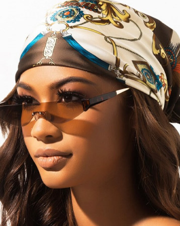 Headscarf hairstyle