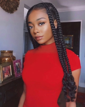 Coi Leray braids