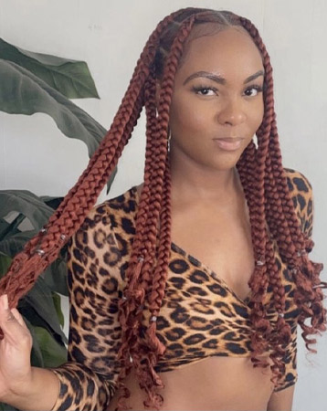 Coi Leray braids