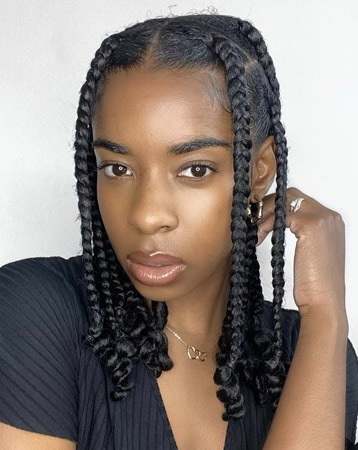 Coi Leray braids