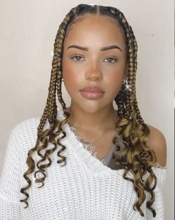 Coi Leray braids