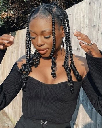 Coi Leray braids