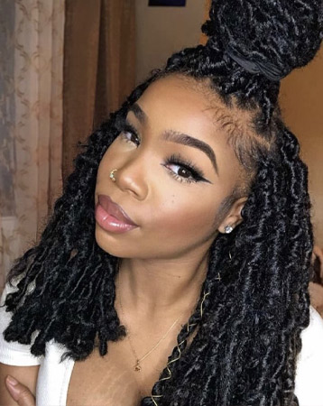 Faux Locs & Goddess Locs Ideas