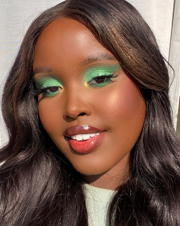 Green make-up