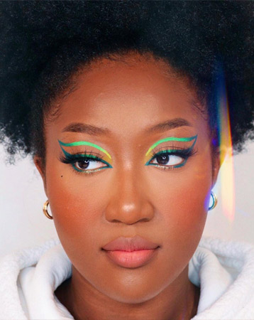Green make-up