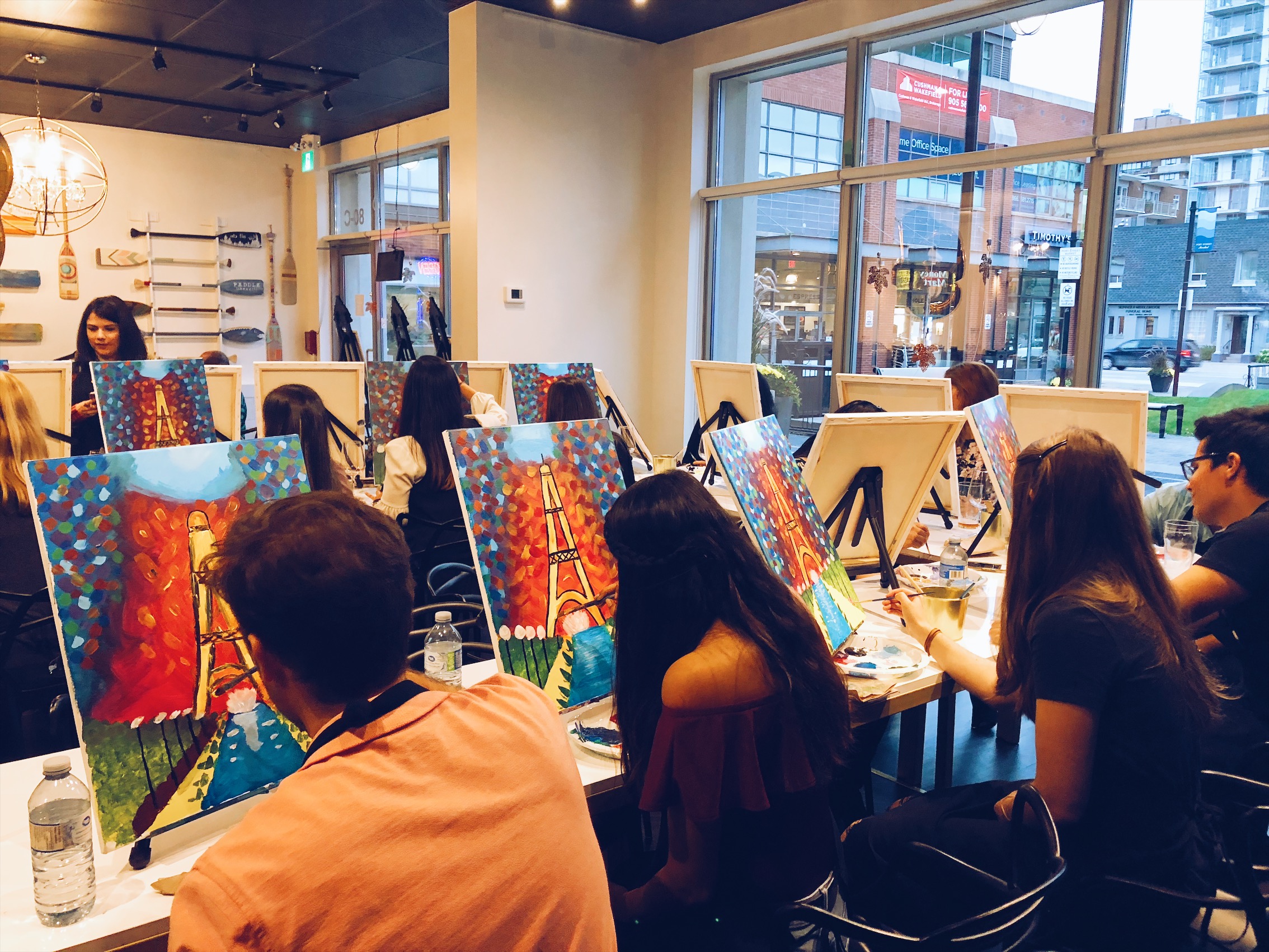 Le Studio Classique The Classic Paint Party Experience Mississauga Studio Paint Bar