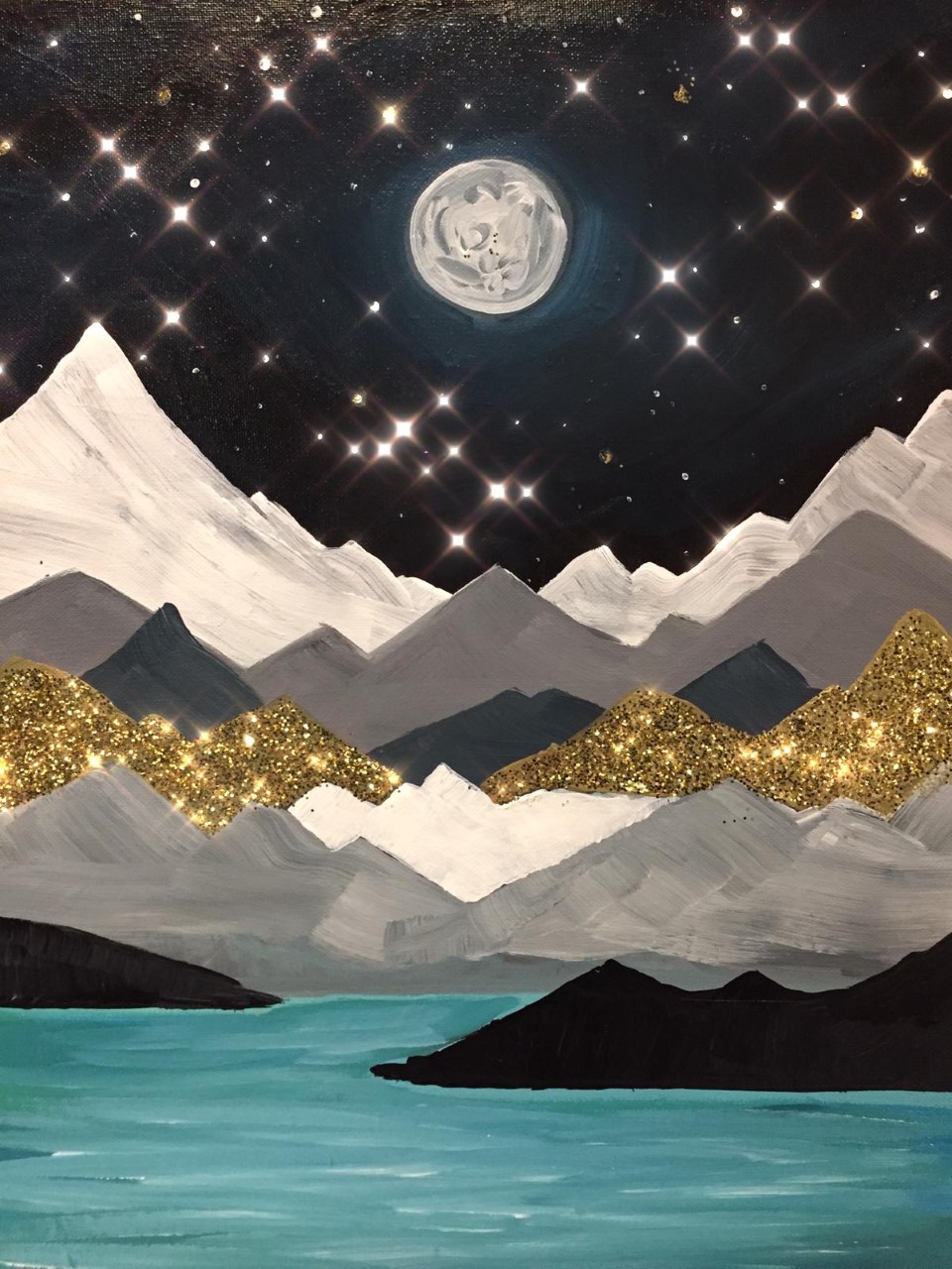 Glam Rockies Mississauga Studio Paint Bar