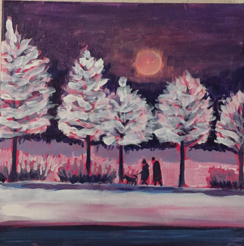 This Is Us...In Winter Mississauga Studio Paint Bar