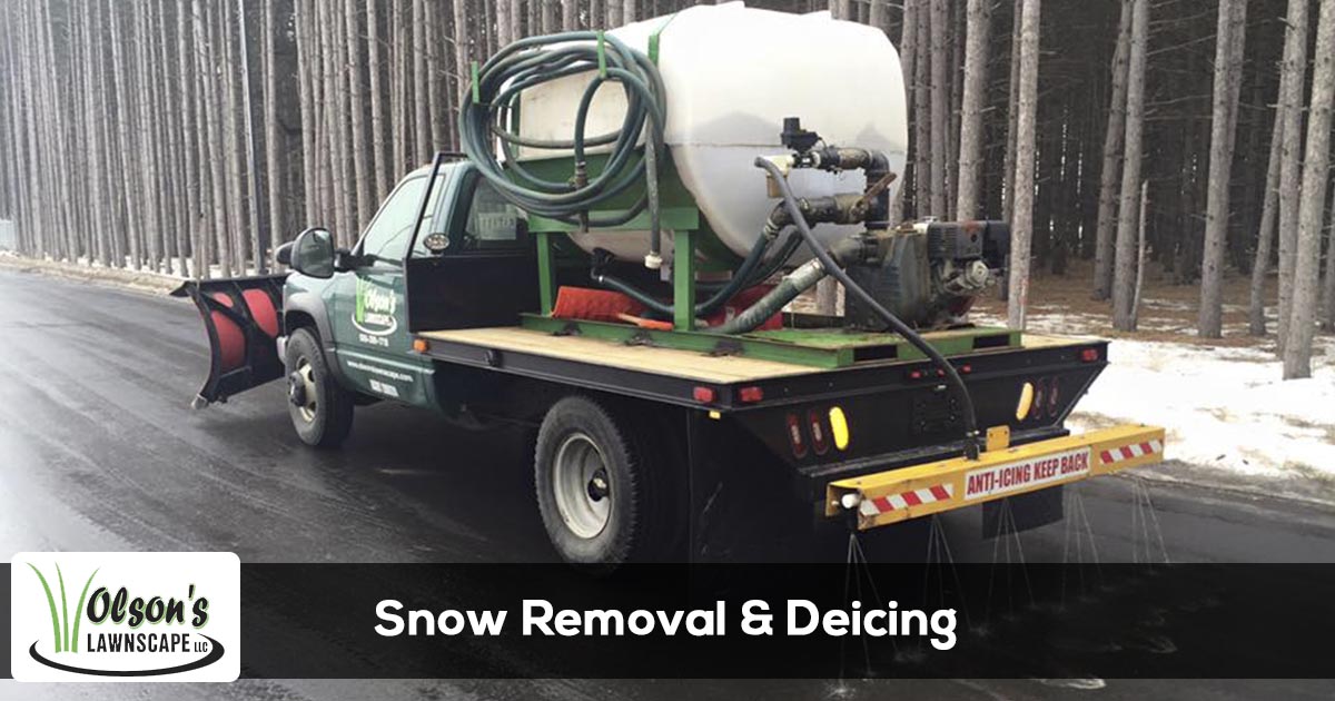Deicing and snow removal services in Michigan