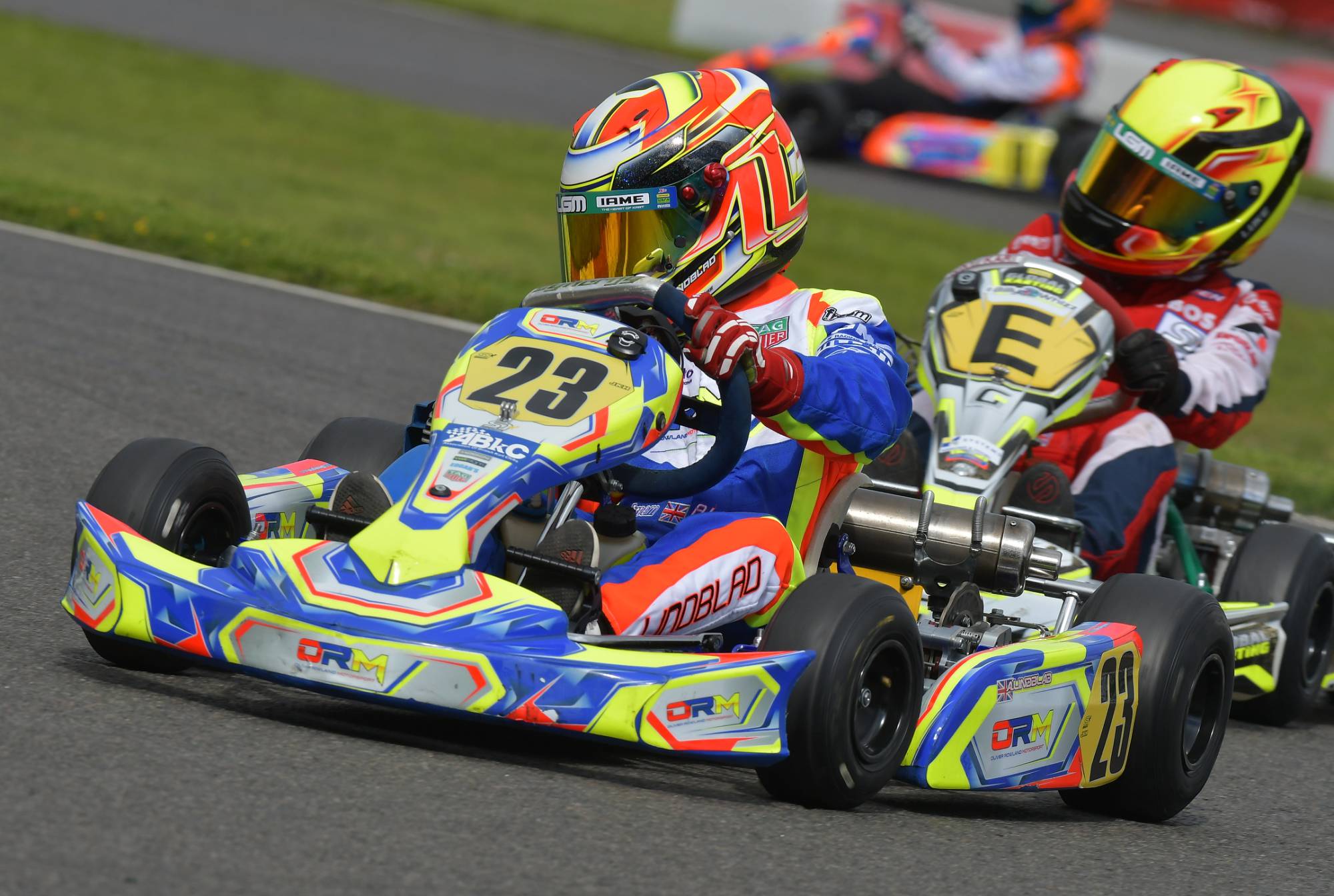 Oliver Rowland Motorsport Kart Graphics Mdm Designs