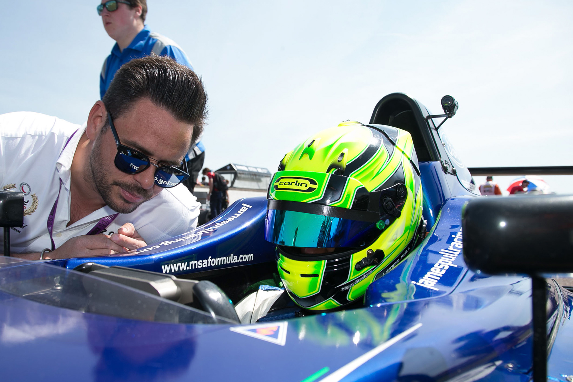 Plenty of points for James after a strong performance AT THRUXTON