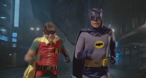 Batman fugindo da zona de desconforto