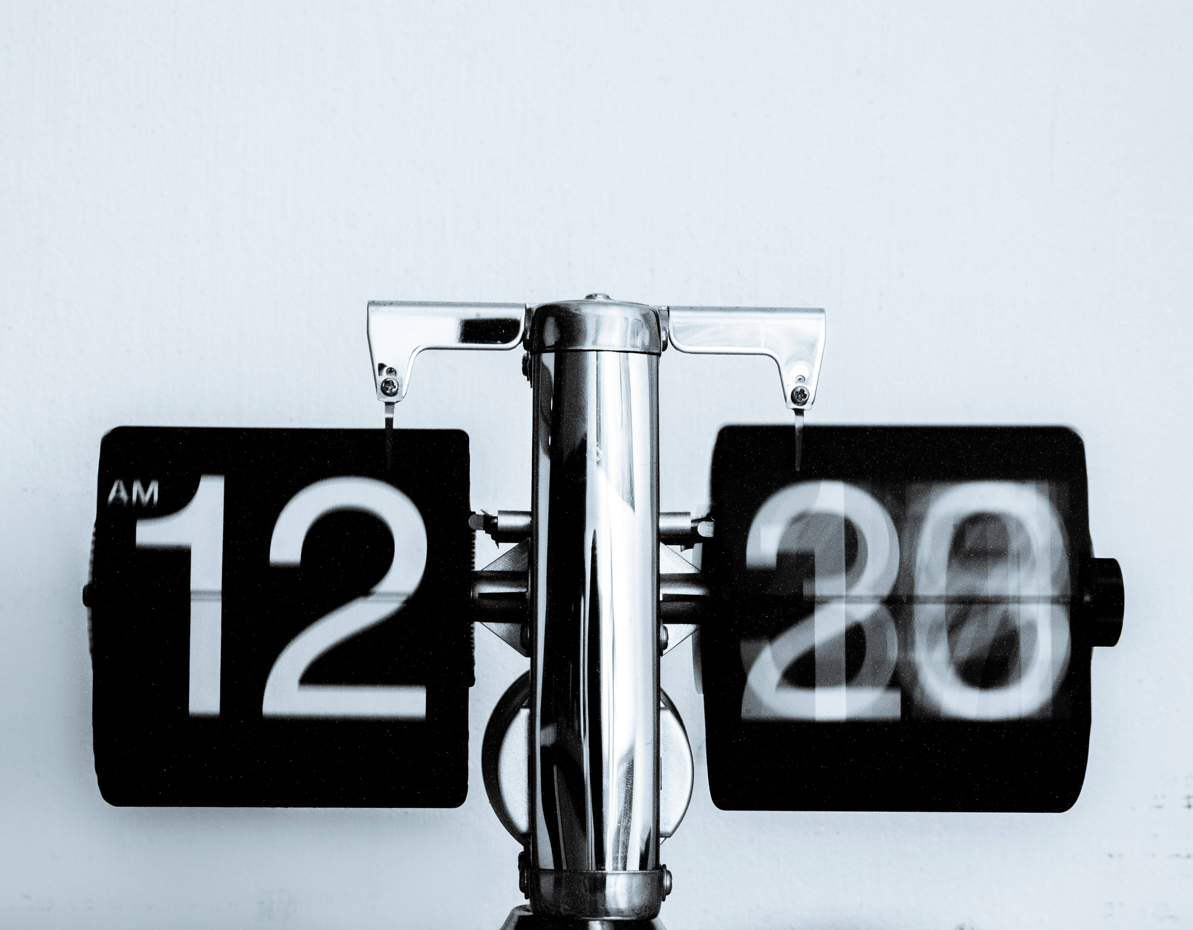 Relógio mudando de hora