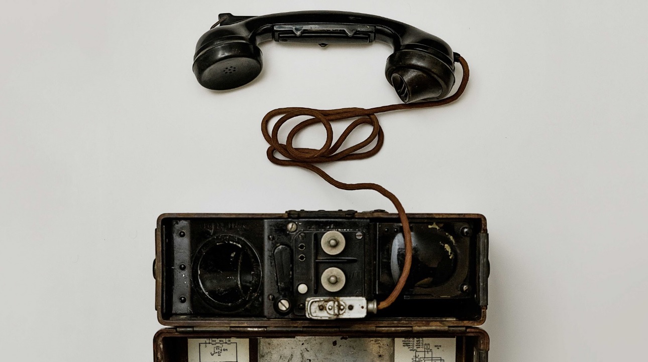 Modelo de telefone antigo