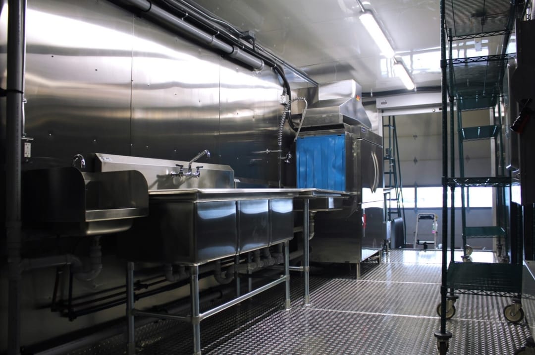 Dishwashing Trailer 32' Mobile Kitchens & Event Support