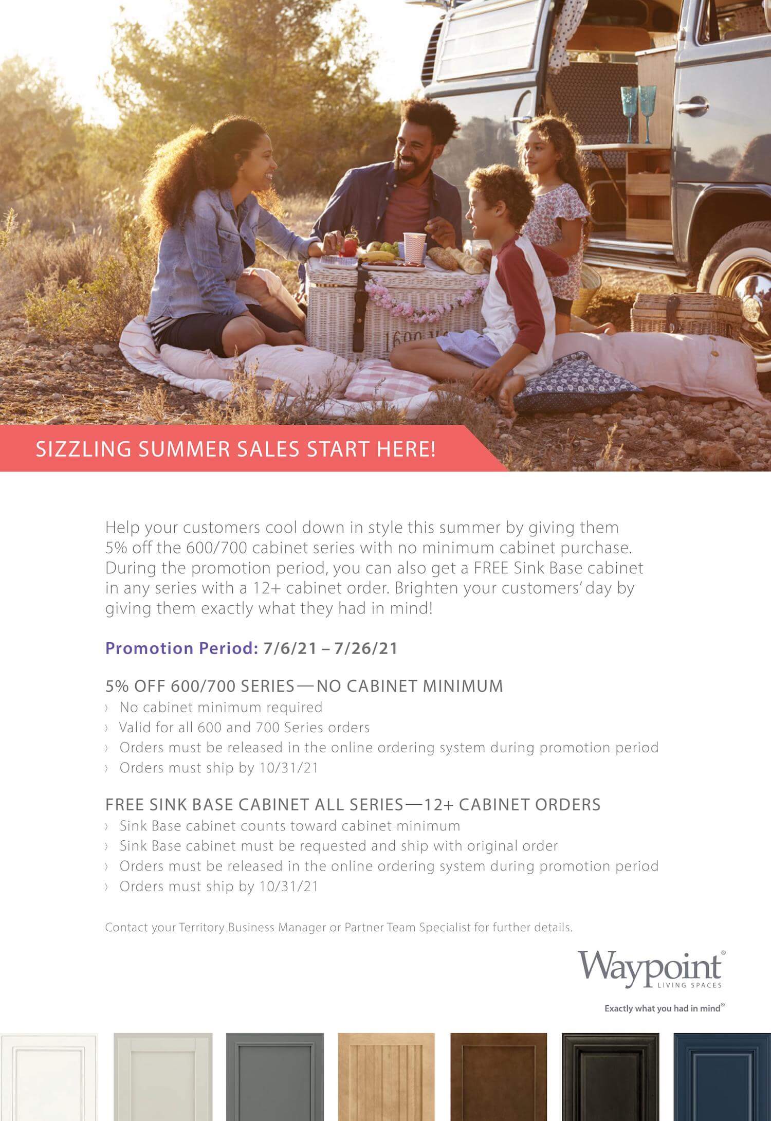 SIZZLING SUMMER SALES poster