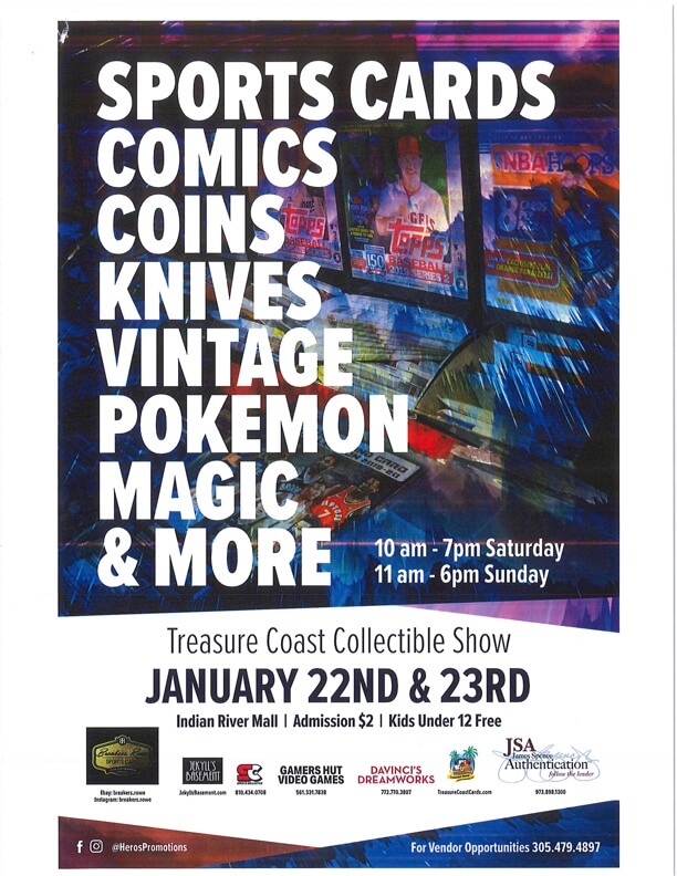 Treasure Coast Collectible Show poster