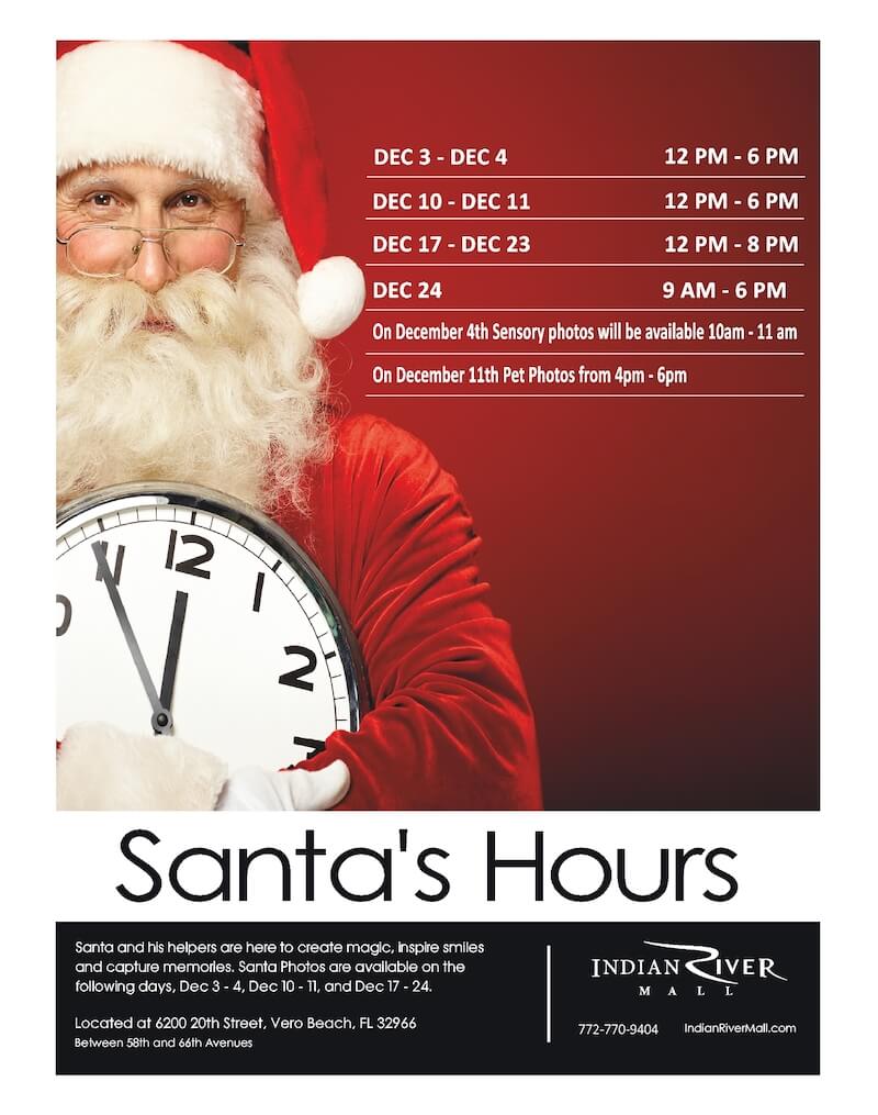 Santa's Hours