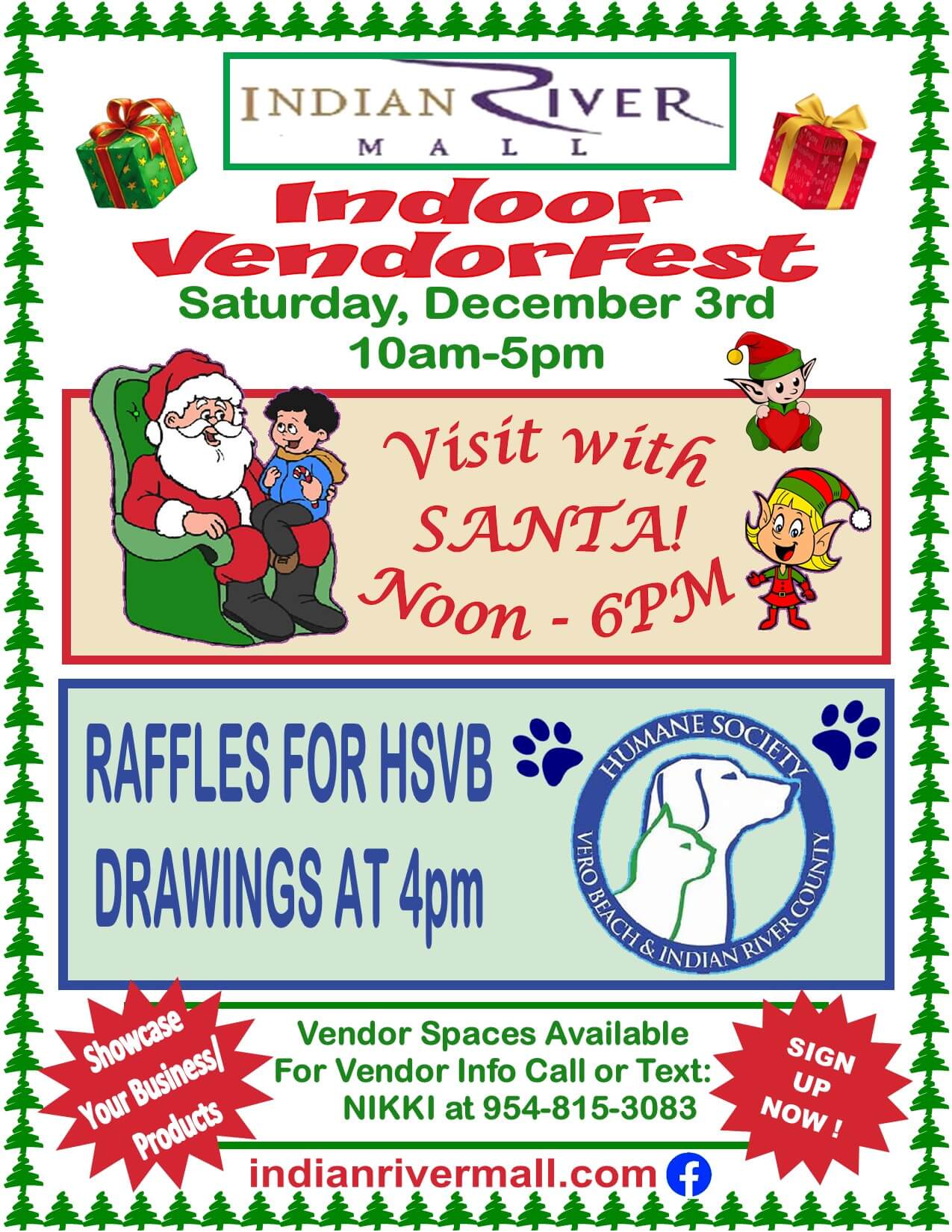 Vendorfest December 2022 flyer