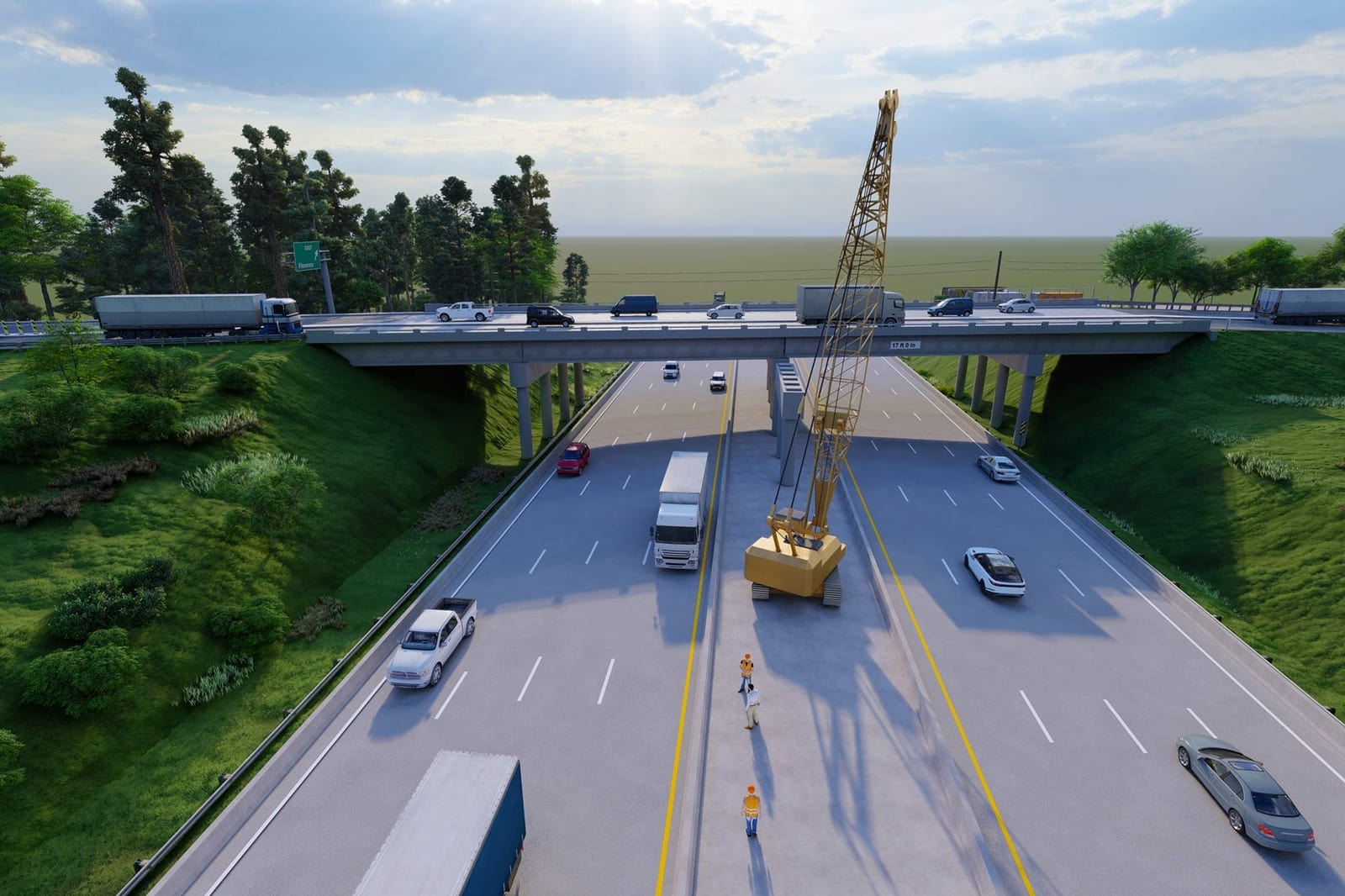 U.S. 1 (AUGUSTA ROAD) I-20 Bridge Replacement