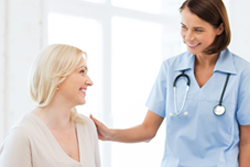 Nurse supervising personalized allergy treatment for Arizona patient