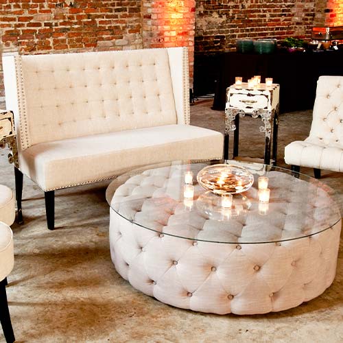 Furniture Rentals in New Orleans Fleur de Lis Event Rental