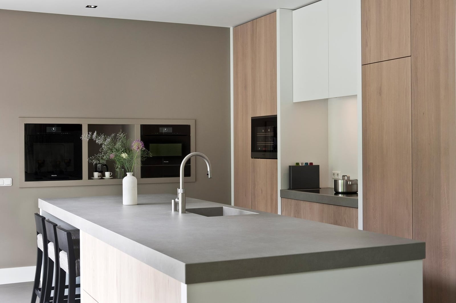 Strakke design keuken