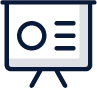 Reporting screen - blue icon