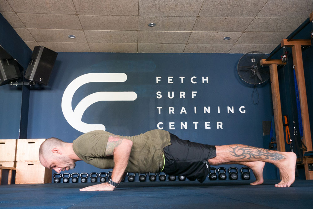 Surf workout exercises