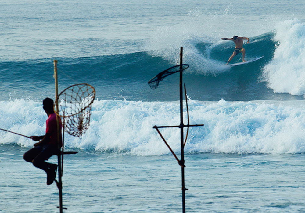 Surfing Sri Lanka