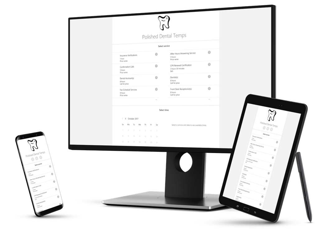 Polished Dental Temps