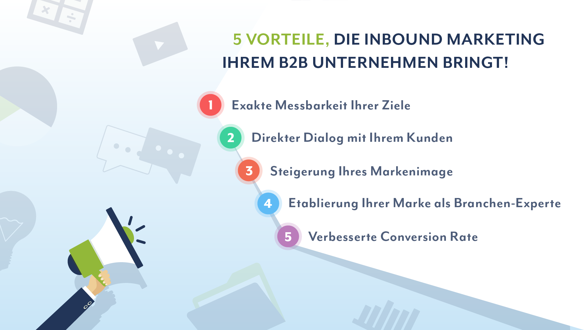 5 Vorteile, die Inbound Marketing Ihrem B2B Unternehmen bringt